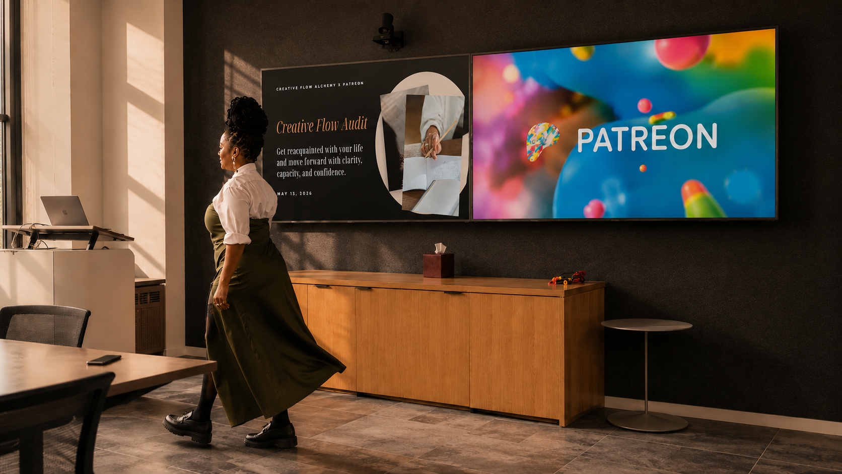 Creative Flow Audit live session at Patreon